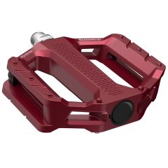 Shimano PD-EF202 Platform Flat Pedals - Red