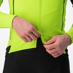 Castelli Perfetto ROS 2 Mens Jacket - Electric Lime Yellow 5