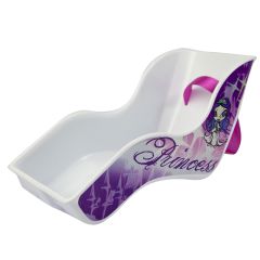 Bikes-Up Kids Doll Seat Princess - Purple 1