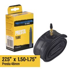 Freedom 27.5 x 1.50-1.75 Tube Presta Valve 48mm