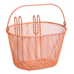 Kids Wire Front Basket - Orange