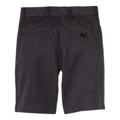 Fox Youth Essex Pinstripe Shorts - Black