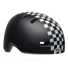 Bell Lil Ripper Kids Helmet - Checkers Matte Black/White 2