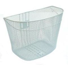 Fixed White Mesh Front Basket