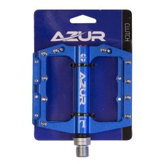 Azur Clutch Flat Pedals - Blue