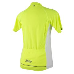 Netti Cruze Womens Jersey - Fluro Yellow/White