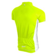 Netti Cruze Mens Jersey - Fluro Yellow/White