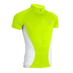 Netti Cruze Mens Jersey - Fluro Yellow/White