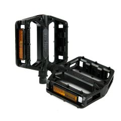 KWT Alloy Flat MTB Pedals - Black