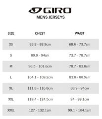 Giro Chrono Expert Mens Jersey - White/Black