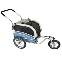 Pet Carrier 3-in-1 Stroller / Jogger / Trailer Steel Frame