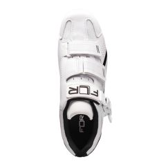 FLR F-15 III Pro Road Shoes - White/Black 2