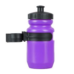 Bikes-up Mini Kids Bottle 400ml with Clip - Purple