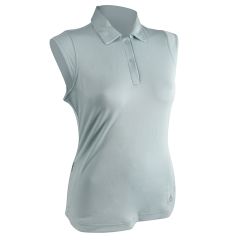 Adidas Vers Sleeveless Womens Polo - Seafoam Green