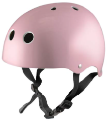 Kiddimoto Helmet -Metallic Pink  S 48-52cM