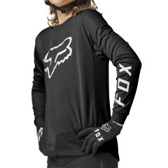 Fox Youth Ranger Long Sleeve Jersey (2023) - Black 2