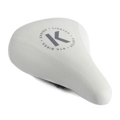 BYK E-540/E-620 Kids Bike Saddle - White 1