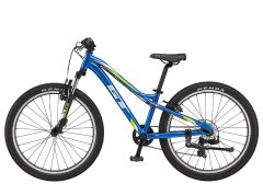 GT Stomper Prime 7 Speed 24" Kids Bike - Blue