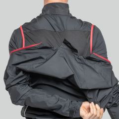 Bellwether Velocity Convertible Jacket - Black/Red 6