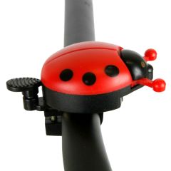 Bikes-Up Kids Ladybug Flick Bell - Red