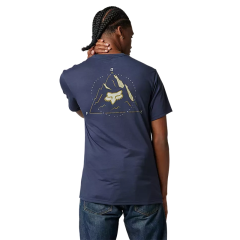 Fox Finisher SS Tech Tee - Heather Deep Cobalt 3