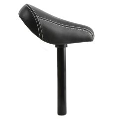 BYK E-350 Kids Bike Saddle with Post - Black 2