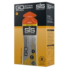 Science In Sport Go Plus Isotonic Energy Gel - Orange (6 pack)