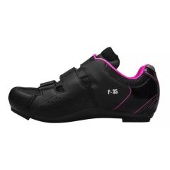 FLR F-35 III Pro Road Shoes - Black/Pink 2