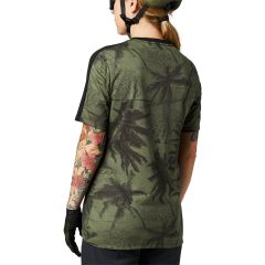 Fox Womens Ranger Drirelease Jersey 2021 - Olive Green 2