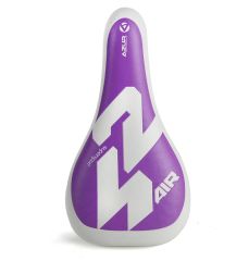 Azur Pro Air Kids Saddle - Purple/White