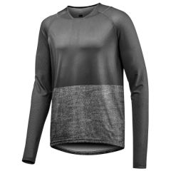 Giant Transfer Long Sleeve Jersey - Black/Grey