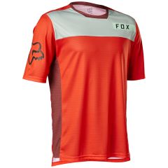 Fox Defend Moth Jersey 2022 - Fluro Red 1