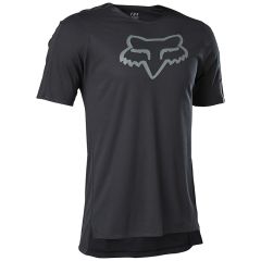 Fox Flexair Ascent Short Sleeve MTB Jersey - Black