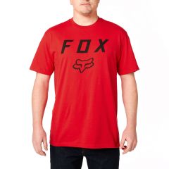 Fox Legacy Moth Tee - Dark Red 1