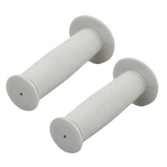 Kids Bike Mushroom Grips for 16 Bikes - White