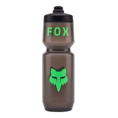 Fox Purist Park Water Bottle 750mL/26oz - Smoke/Green