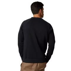 Fox Pinnacle Crew Fleece Sweatshirt - Black/White 3