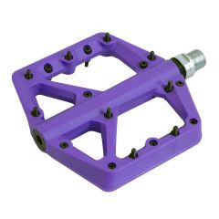 Azur Husky Flat MTB Pedals - Purple 1