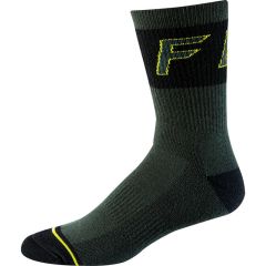 Fox 8" Winter Wool Socks - Emerald Green