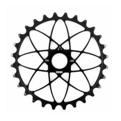 Kink 25T BMX Chainring Black 19mm