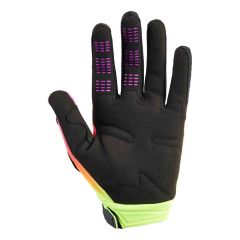Fox 180 Statk MTB Gloves - Yellow/Pink 2