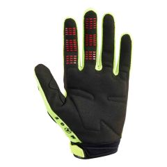 Fox 180 Kozmik MTB Gloves - Yellow/Red 2