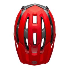 Bell Super Air R Spherical MIPS Helmet - Red/Grey 4