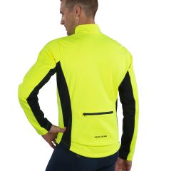 Pearl Izumi Quest AmFIB Jacket - Screaming Yellow/Navy 4