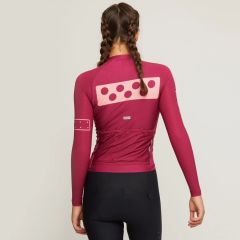 Pedla BOLD LunaPRISM Womens Long Sleeve Jersey - Magenta 2