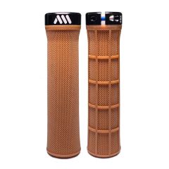 All Mountain Style AMS Berm Single Lock On MTB Grips - Gum 1