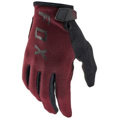 Fox Ranger Gel MTB Gloves - Dark Maroon