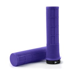 QBP Single Lock On MTB Grips - Purple