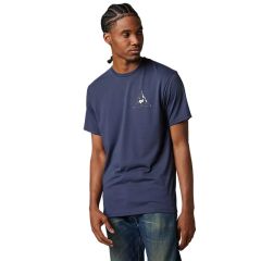 Fox Finisher SS Tech Tee - Heather Deep Cobalt 2