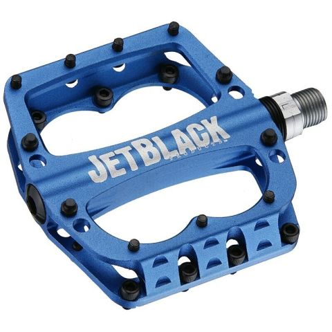 blue mtb flat pedals